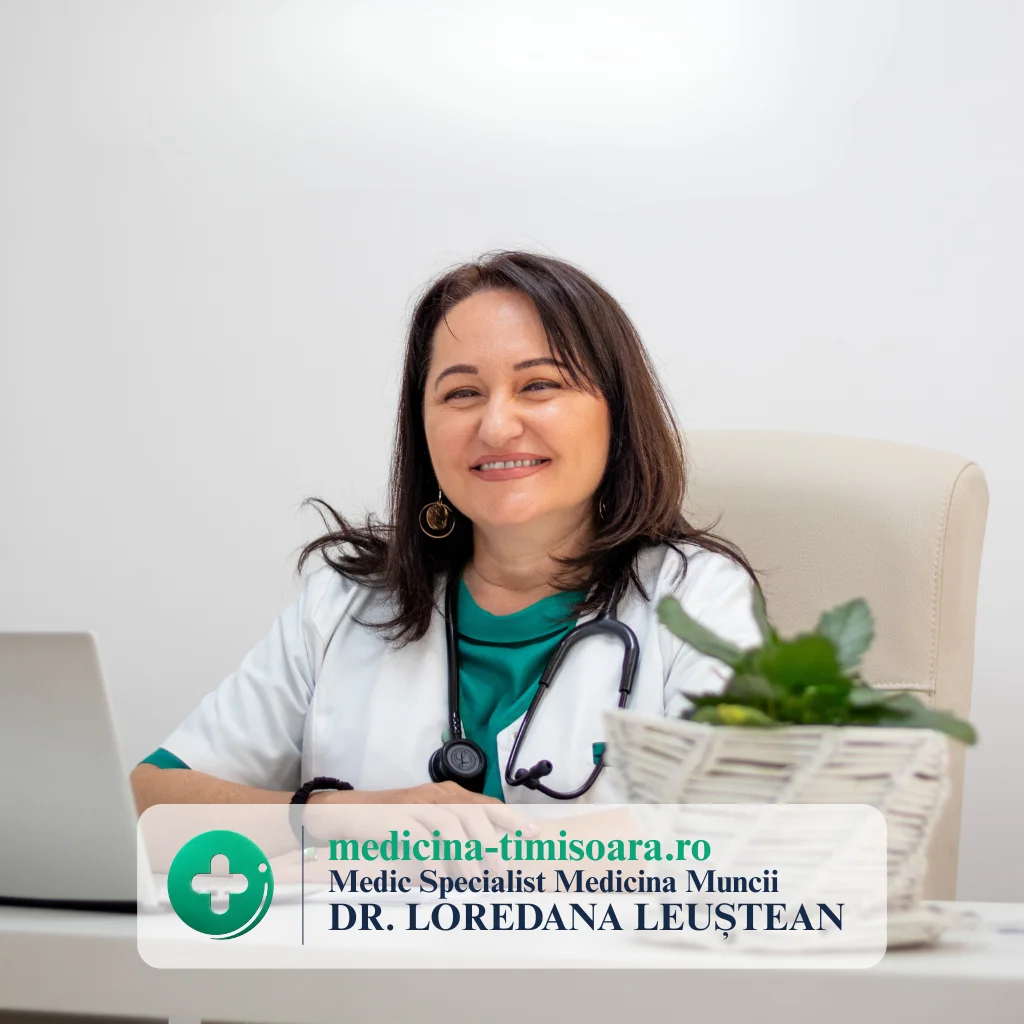 Fotografie profil Dr. Loredana Leuștean - Medicina Timișoara